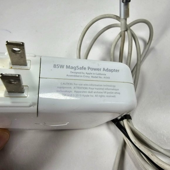 Genuine Apple 85W Magsafe Power Adapter A1343 For MacBook Pro/Air White - Picture 5 of 6